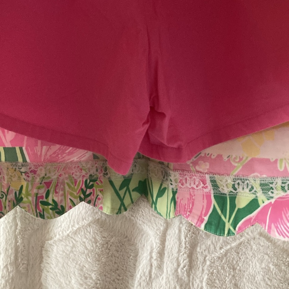 NWOT Lilly Pulitzer Floral Skort - Picture 6 of 7
